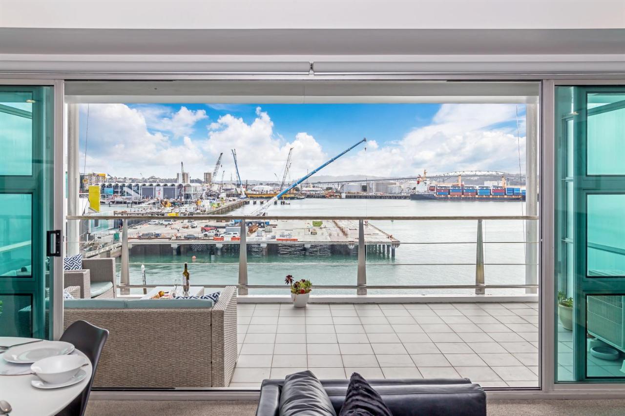 Qv Elegant Modern Apt With Water View - 982 Auckland Buitenkant foto