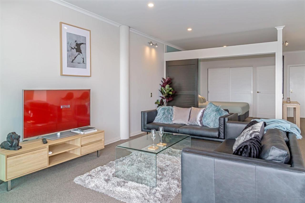 Qv Elegant Modern Apt With Water View - 982 Auckland Buitenkant foto