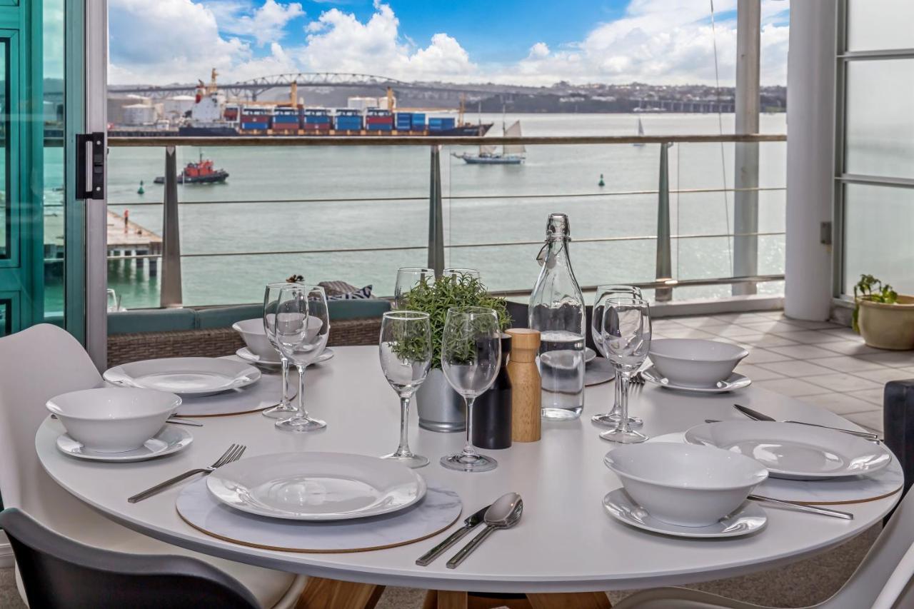 Qv Elegant Modern Apt With Water View - 982 Auckland Buitenkant foto