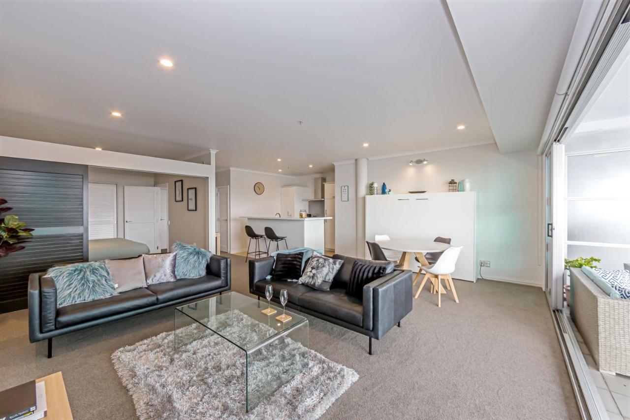 Qv Elegant Modern Apt With Water View - 982 Auckland Buitenkant foto