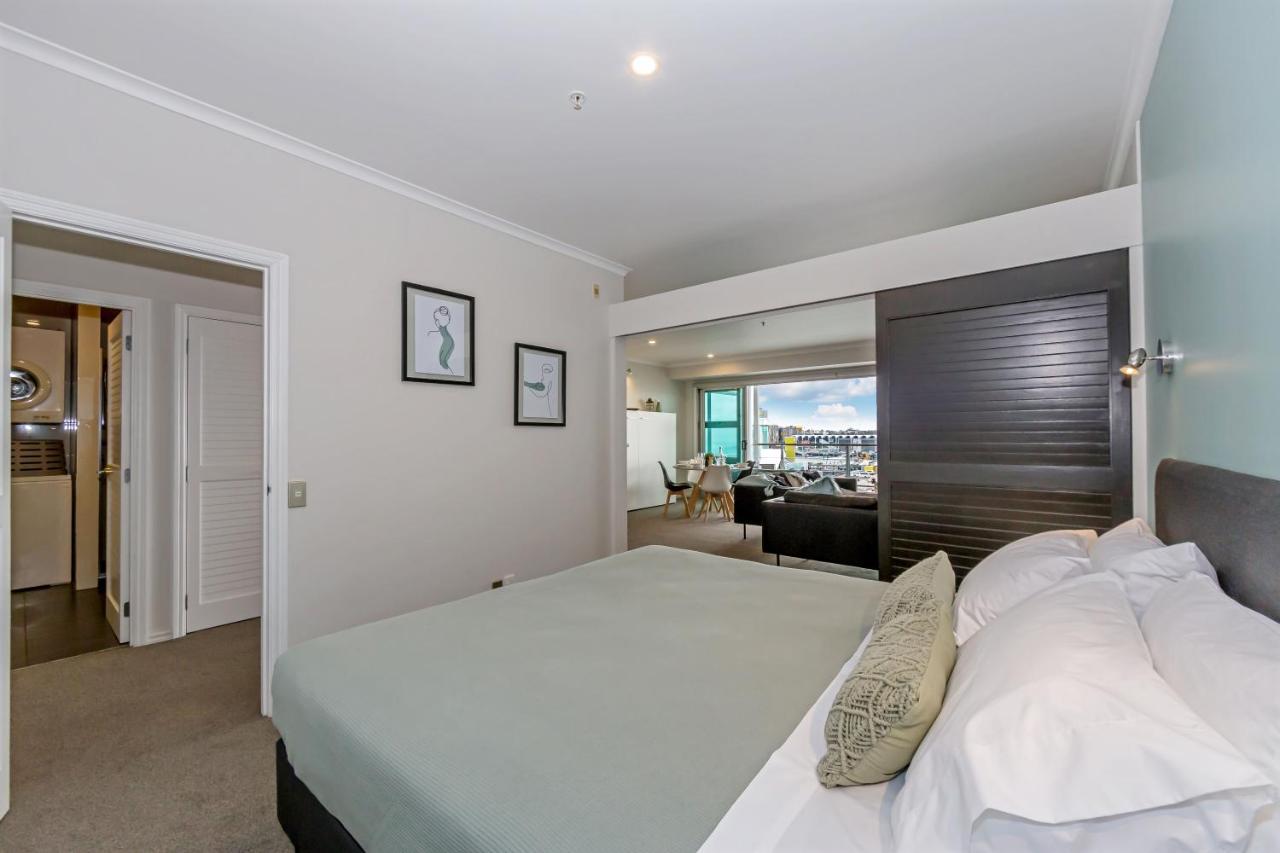 Qv Elegant Modern Apt With Water View - 982 Auckland Buitenkant foto