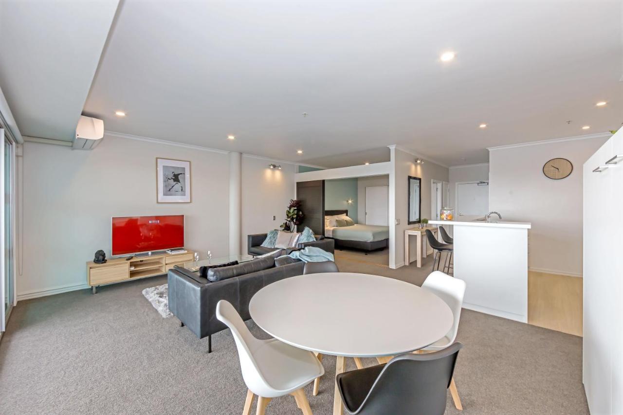 Qv Elegant Modern Apt With Water View - 982 Auckland Buitenkant foto