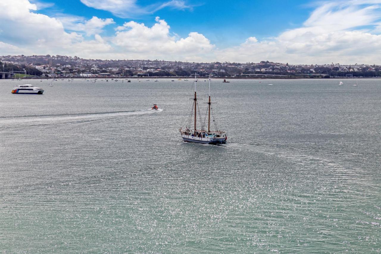 Qv Elegant Modern Apt With Water View - 982 Auckland Buitenkant foto